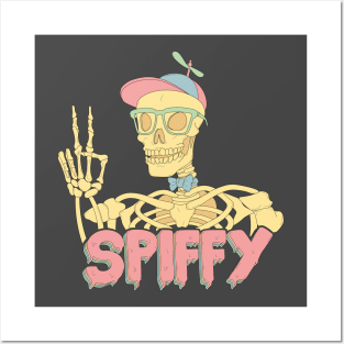 Spiffy Skelly Posters and Art